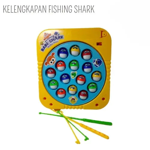 Babe Shark Fishing Game Fish Catching Kids Play Set