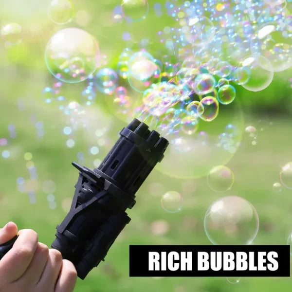 Automatic Bubble Gun For Kids | Water Gatling Play Gun