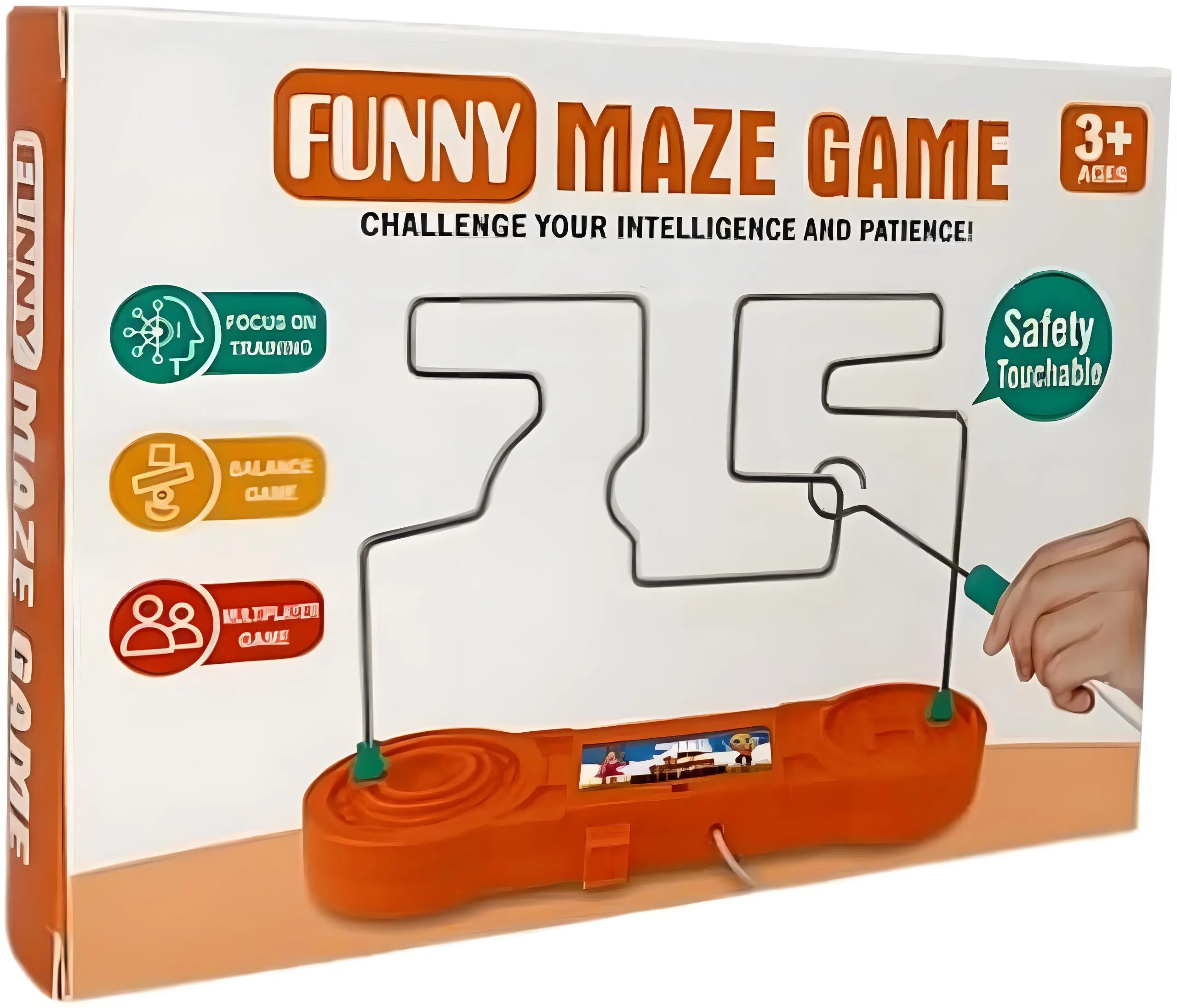 Electric Shock Toy Education Electric Touch Funny Maze Game