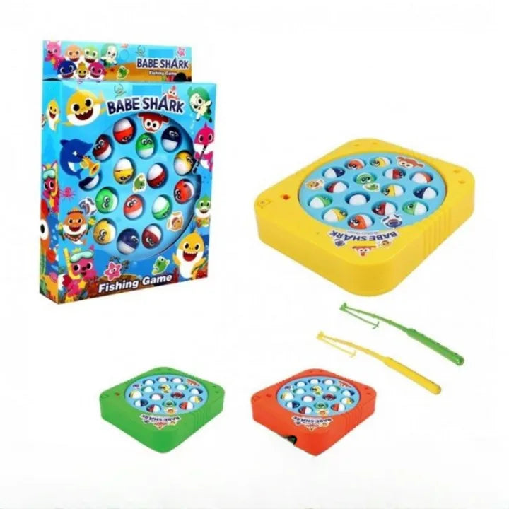 Babe Shark Fishing Game Fish Catching Kids Play Set
