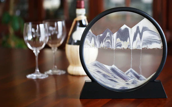 3d Moving Sands-capes Frame 7 Inch ( Random Color )