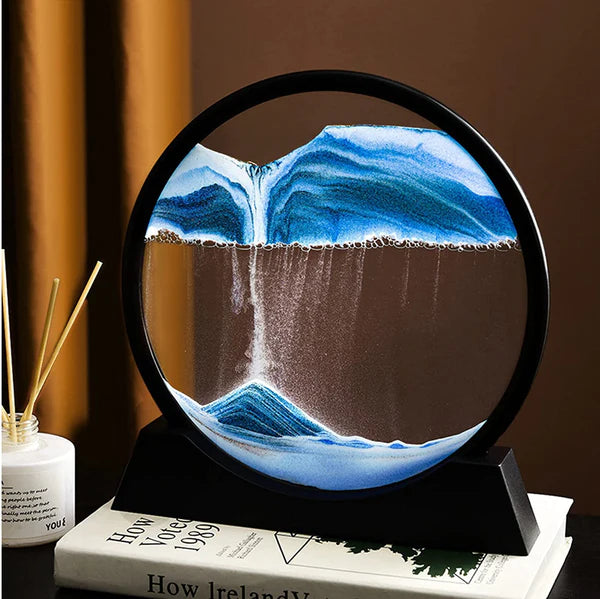 3d Moving Sands-capes Frame 7 Inch ( Random Color )