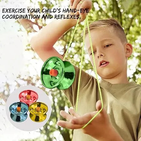 High Gloss Metal Yoyo Spinner Toy