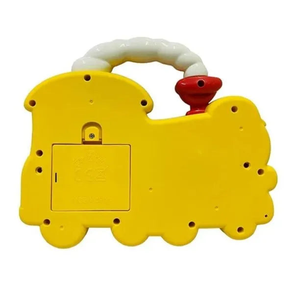 Colorful Musical Train Toy For Toddlers With Lights,