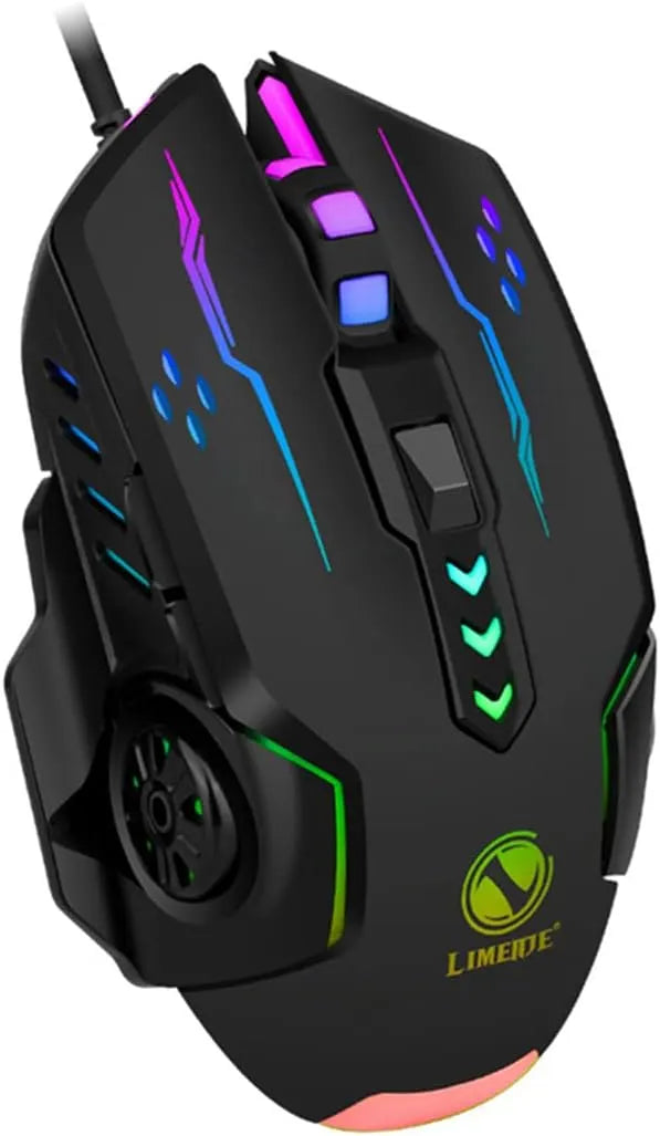 Gaming Glowing Mouse Back lit E-sports Colorful Led Light