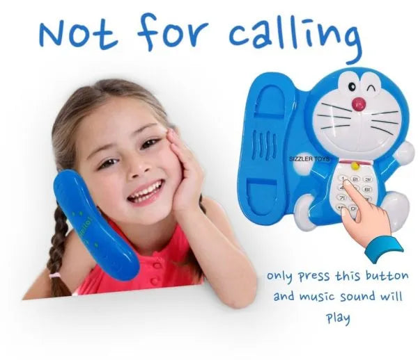 Doremon Telephone For Kids Learning Talk On Phone