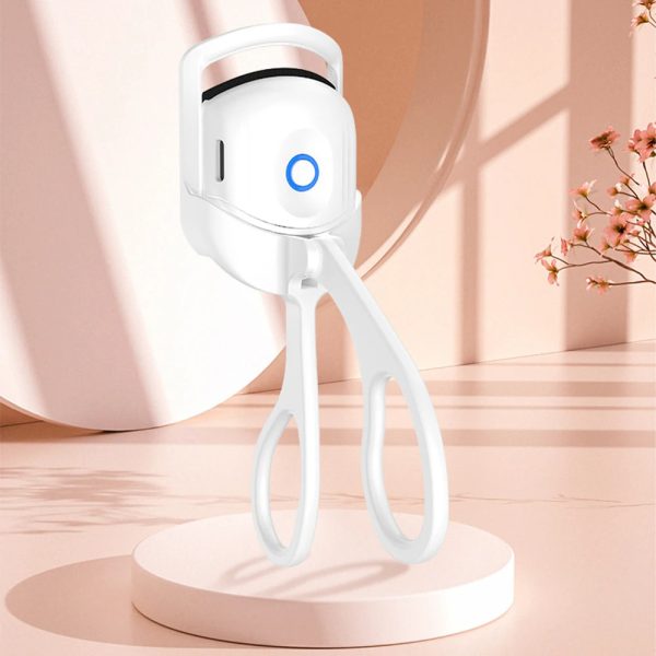 Heated Eyelash Curler, Intelligence Electric Eyelash Curler, USB 3 Gears Electric Eyelash Curler, Eye Beauty Makeup Tools, Long Lasting Curling (Random color)