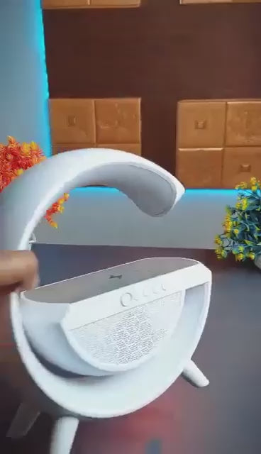 G Shaped Rgb Lamp, Multi functional Wireless Lamp, G Led Table Stand, Home Office Study Bedside Decor Lamp