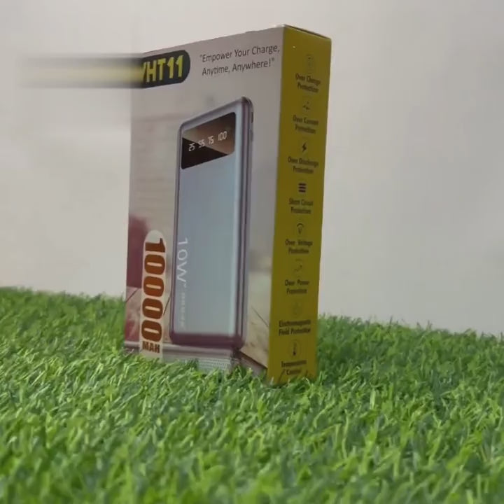 10000mah Power Bank With Dual Usb Ports