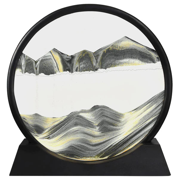 3d Moving Sands-capes Frame 7 Inch ( Random Color )