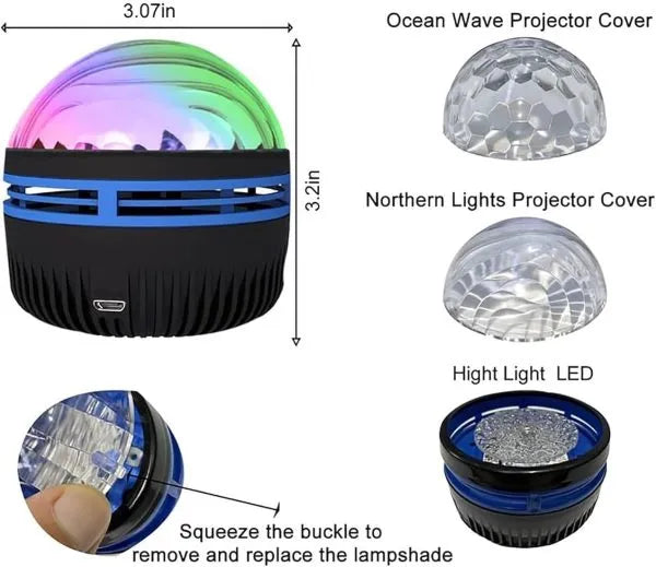 Led Starry Galaxy Projector