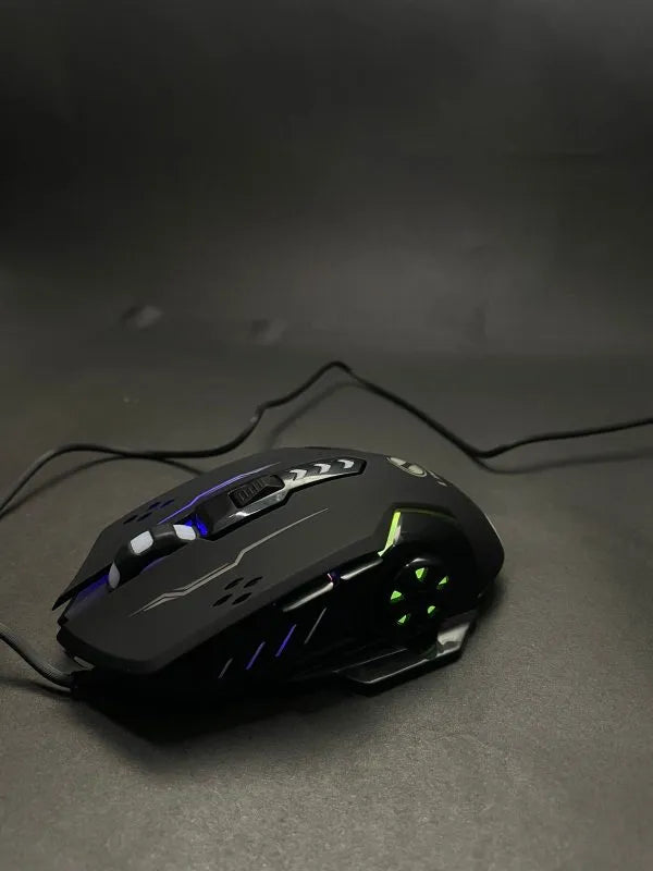 Gaming Glowing Mouse Back lit E-sports Colorful Led Light