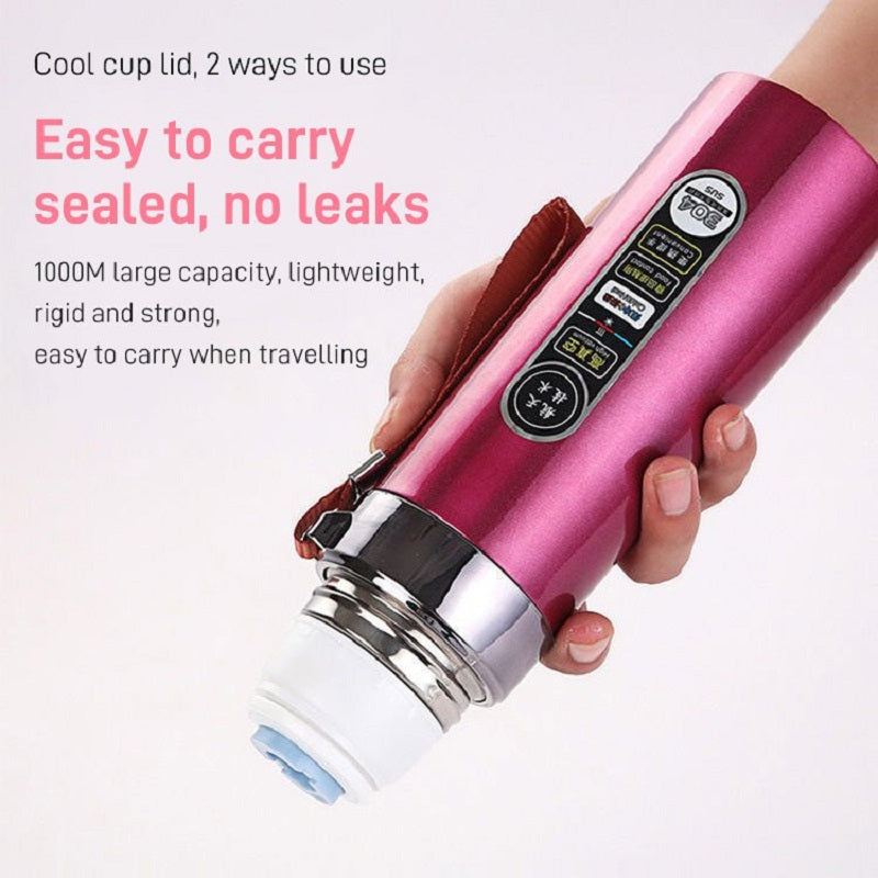 Stainless Steel Vacuum Flask Hot And Cold Water Bottle - 500 ml