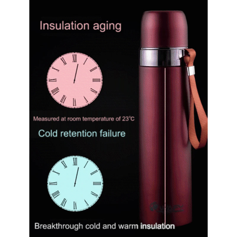 Stainless Steel Vacuum Flask Hot And Cold Water Bottle - 500 ml