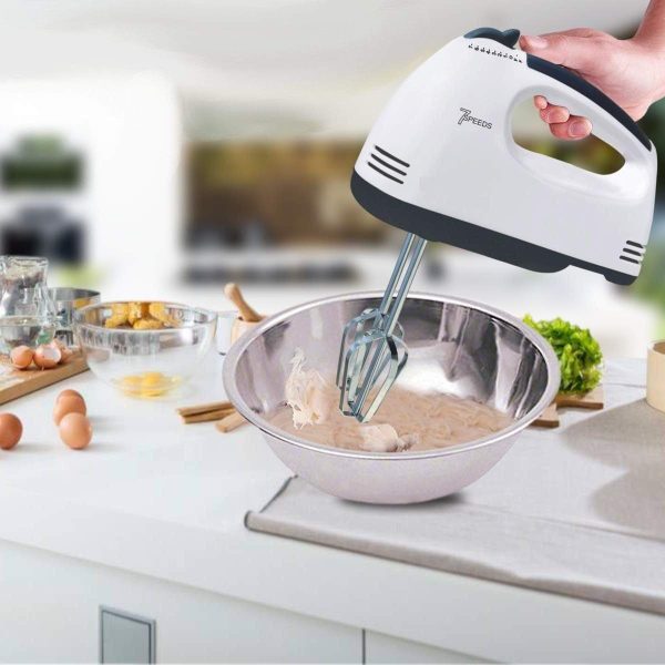 Multi functional 7 Speed Mini Mixer Electric Food Blender Scarlet
