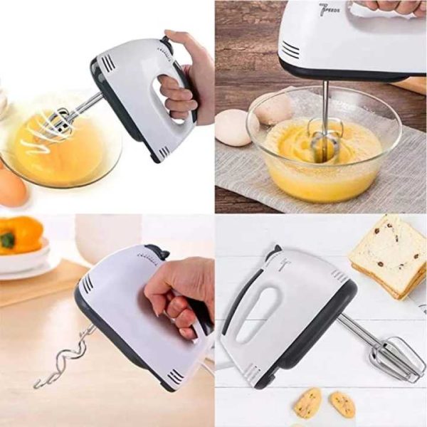 Multi functional 7 Speed Mini Mixer Electric Food Blender Scarlet