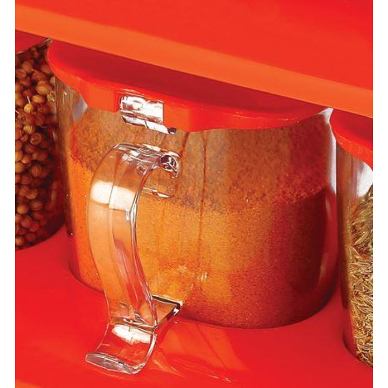Fashion Style Seasoning Spice Rack Set 6 Pcs
