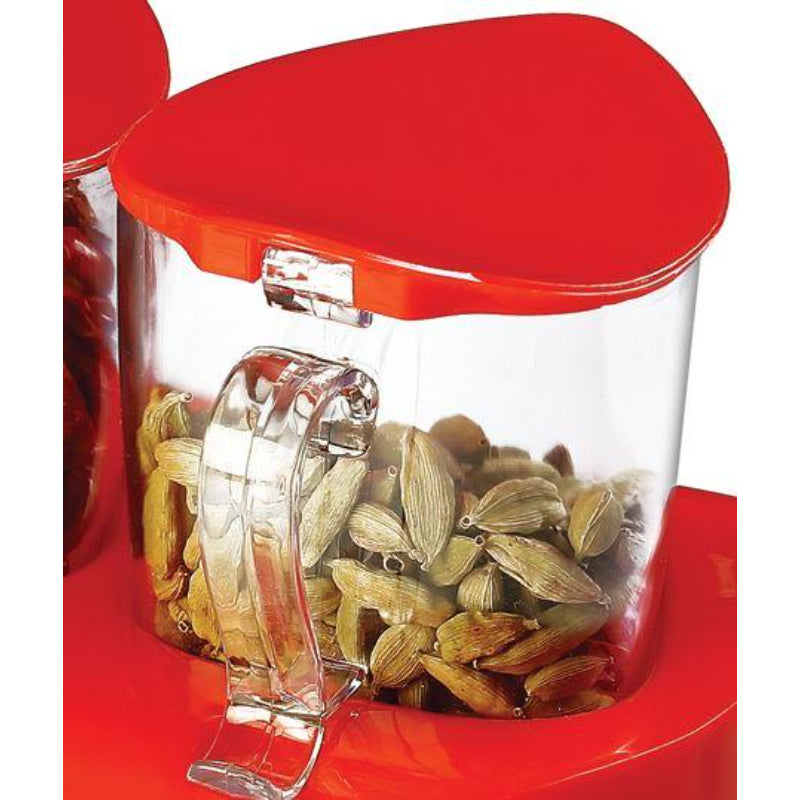 Fashion Style Seasoning Spice Rack Set 6 Pcs