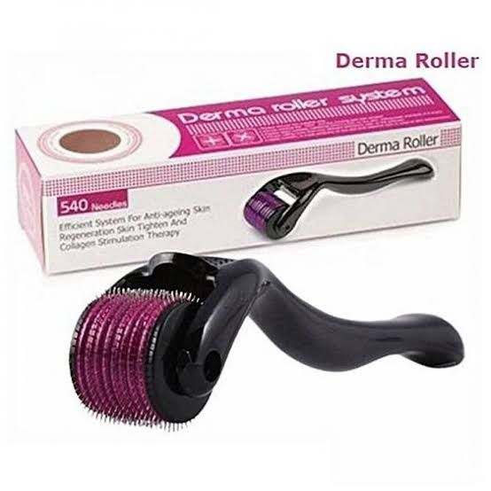 Skin Therapy 0.5 Derma Roller With 540 Micro Needle Roller For Men And Women | Derma Roller 540 Titanium Needle